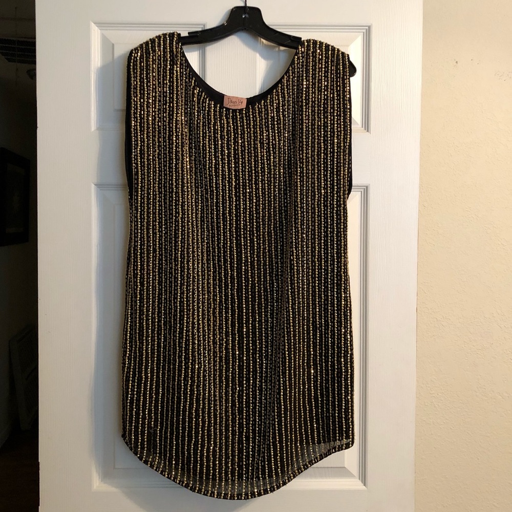 Topshop Sequin Dress - 4